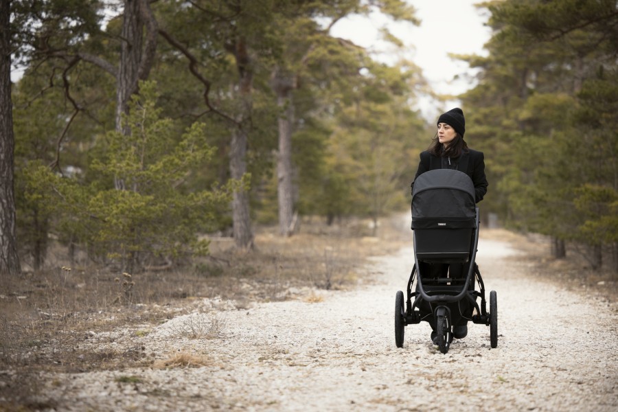 Coche Thule Urban Glide 3 + Bassinet | Mid Blue