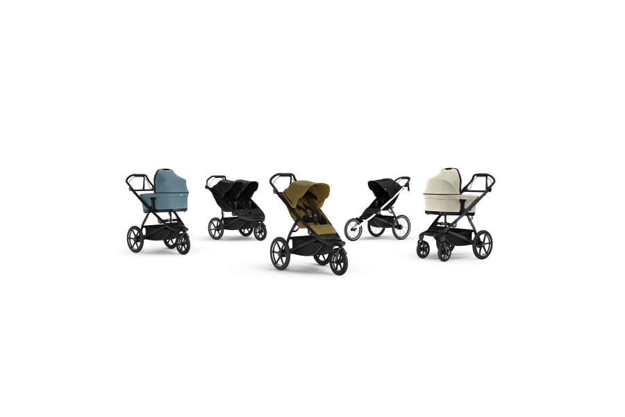 Coche Thule Urban Glide 3 + Bassinet | Mid Blue