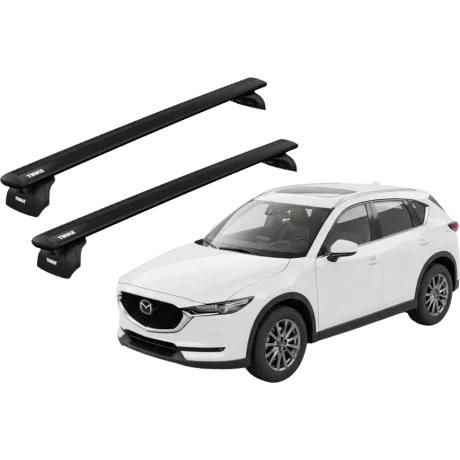 Barras THULE WingBar para autos MAZDA CX-5 desde 2017 negro