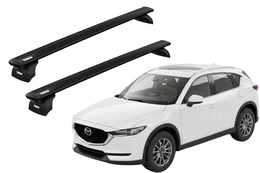 Barras THULE WingBar para autos MAZDA CX-5 desde 2017 negro