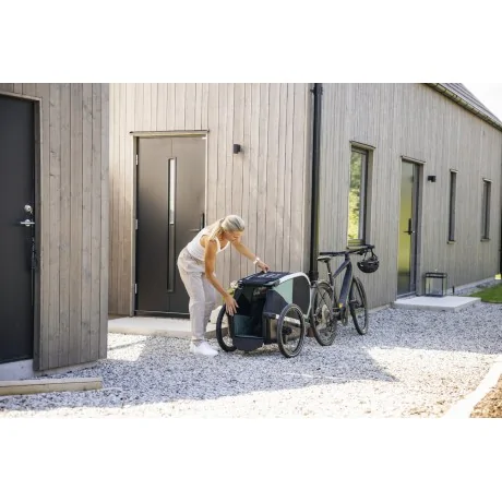 Thule Bexey para Mascotas Hazy Green M + Kit Strolling