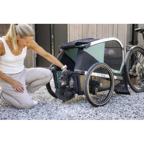 Thule Bexey para Mascotas Hazy Green L + Kit Strolling