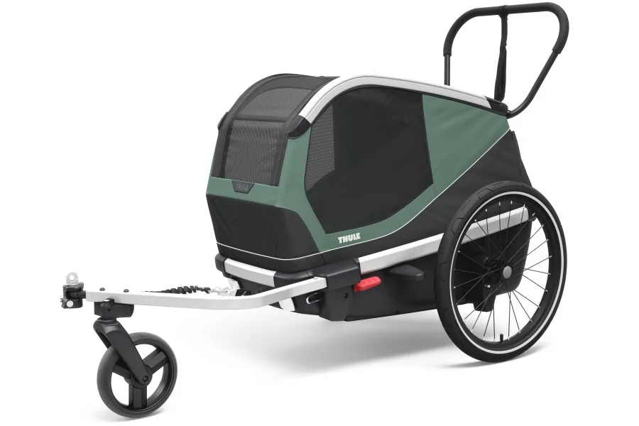 Thule Bexey para Mascotas Hazy Green M + Kit Strolling