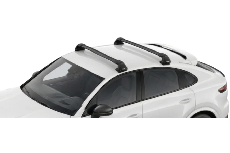 Barras THULE EDGE Flush para autos PORSCHE Cayenne Coupe desde 2019 negro