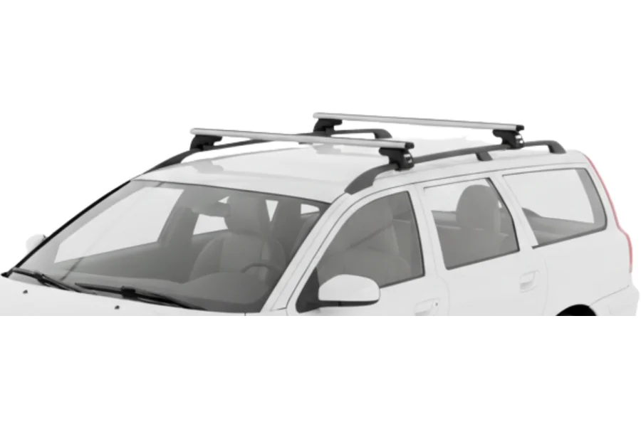 Barras THULE SmartRack XT AluBar para autos VOLVO V70 2004 a 2007