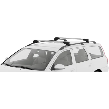 Barras THULE EDGE Flush para autos VOLVO V70 2004 a 2007