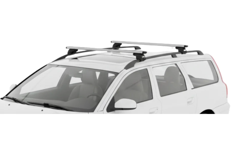 Barras THULE EVO WingBar para autos VOLVO V70 2004 a 2007