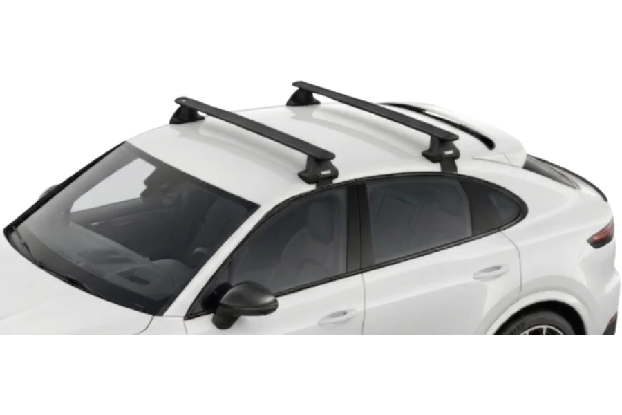 Barras THULE EVO WingBar para autos PORSCHE Cayenne Coupe desde 2019 negro