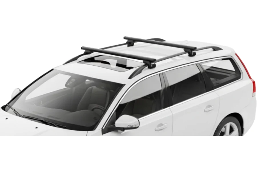 Barras THULE SmartRack XT para autos VOLVO V70 2007 a 2016