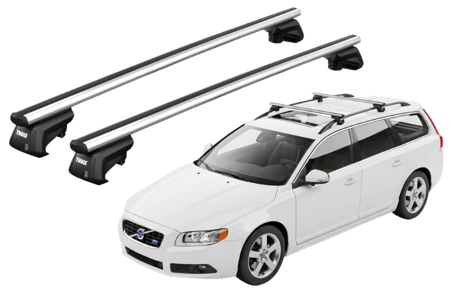 Barras THULE SmartRack XT AluBar para autos VOLVO V70 2007 a 2016