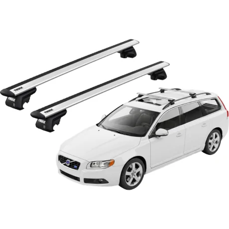 Barras THULE EVO WingBar para autos VOLVO V70 2007 a 2016