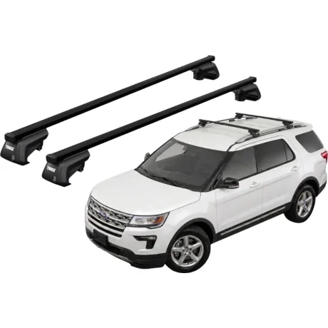 Barras THULE EVO SquareBar para autos FORD Explorer 2016 a 2019