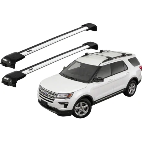 Barras THULE EDGE Flush para autos FORD Explorer 2016 a 2019