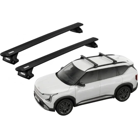 Barras THULE EVO WingBar para autos KIA EV5 desde 2024 - negro