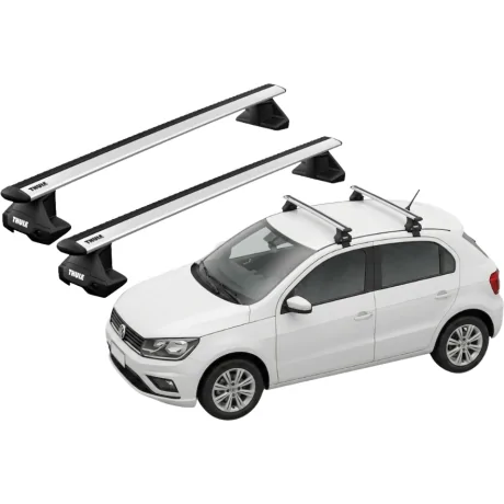 Barras THULE EVO WingBar para autos VOLKSWAGEN Polo 2009 a 2017