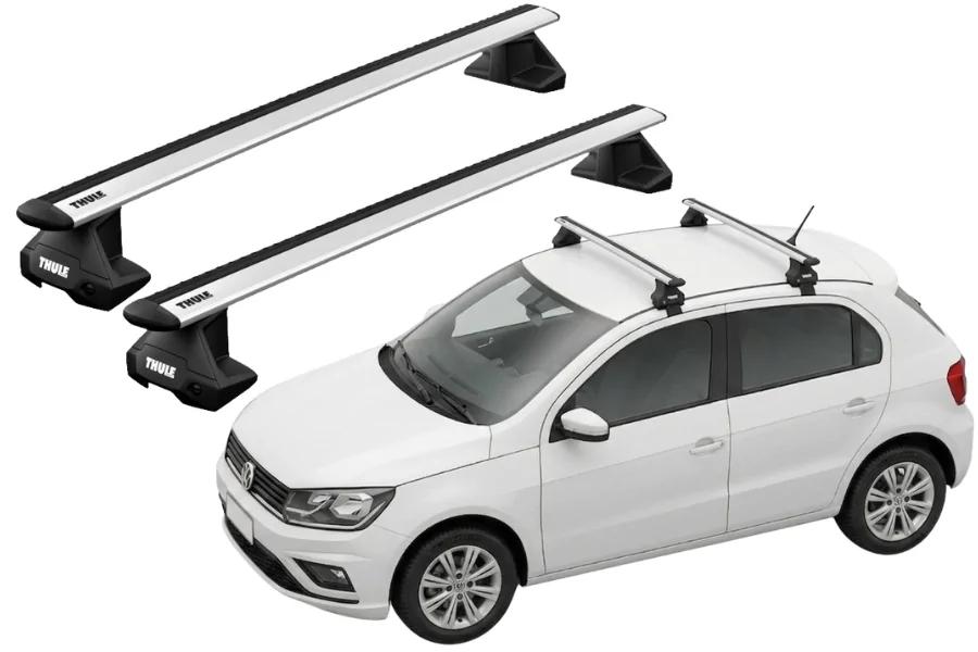 Barras THULE EVO WingBar para autos VOLKSWAGEN Polo 2009 a 2017
