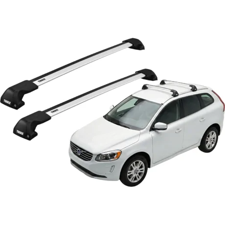 Barras THULE EDGE Flush para autos VOLVO XC60 2008 a 2017