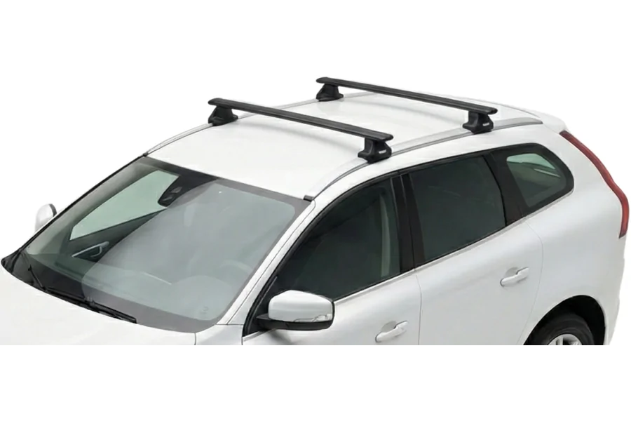 Barras THULE EVO WingBar para autos VOLVO XC60 2008 a 2017 negro