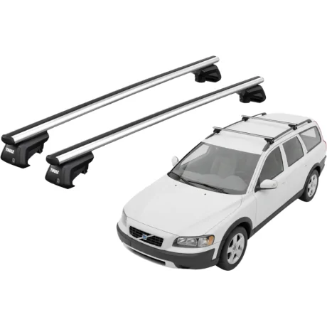 Barras THULE SmartRack XT AluBar para autos VOLVO XC70 2003 a 2006