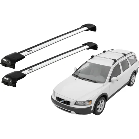 Barras THULE EDGE Flush para autos VOLVO XC70 2003 a 2006