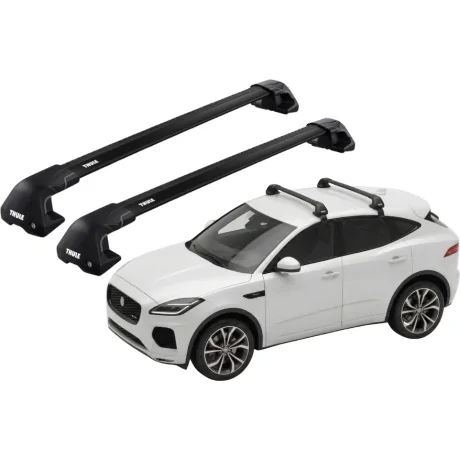 Barras THULE EDGE Flush para autos JAGUAR E-Pace desde 2018 negro