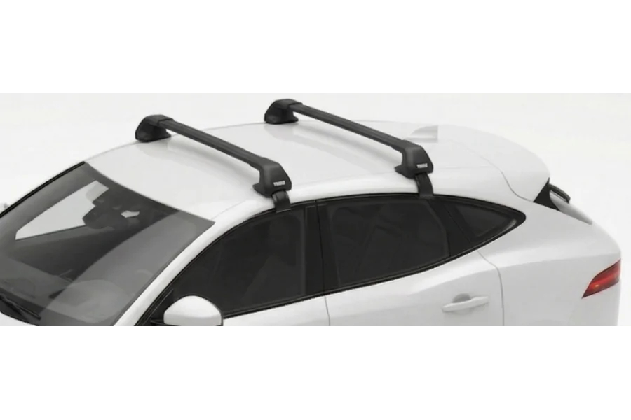 Barras THULE EDGE Flush para autos JAGUAR E-Pace desde 2018 negro