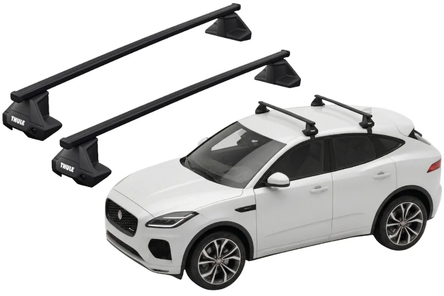 Barras THULE EVO SquareBar para autos JAGUAR E-Pace desde 2018