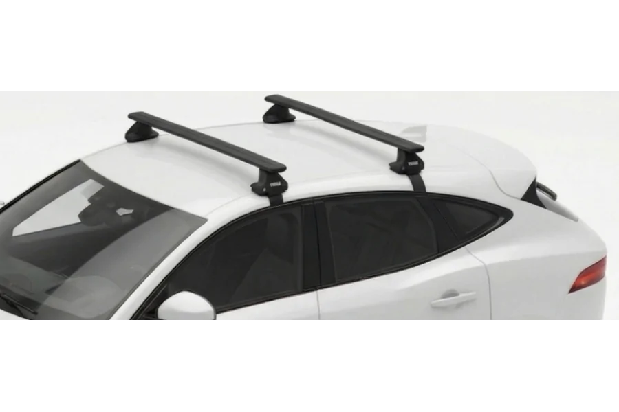 Barras THULE EVO WingBar para autos JAGUAR E-Pace desde 2018 negro