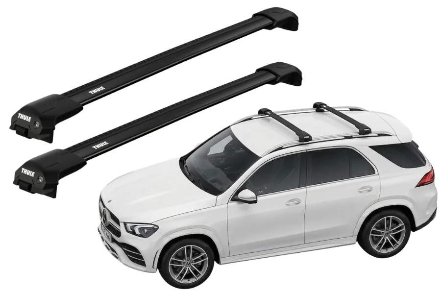 Barras THULE EDGE Flush para autos MERCEDES BENZ GLE (W167) desde 2019 negro