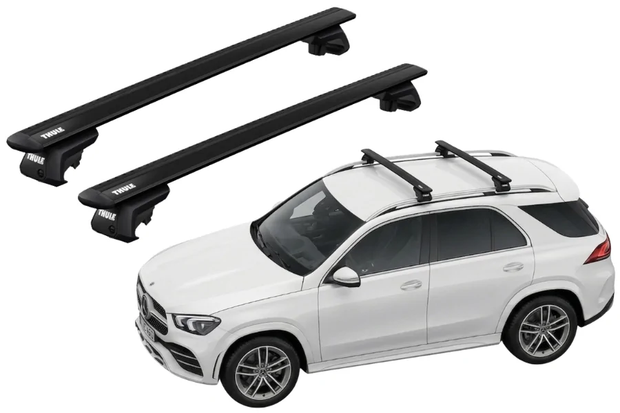 Barras THULE EVO WingBar para autos MERCEDES BENZ GLE (W167) desde 2019 negro