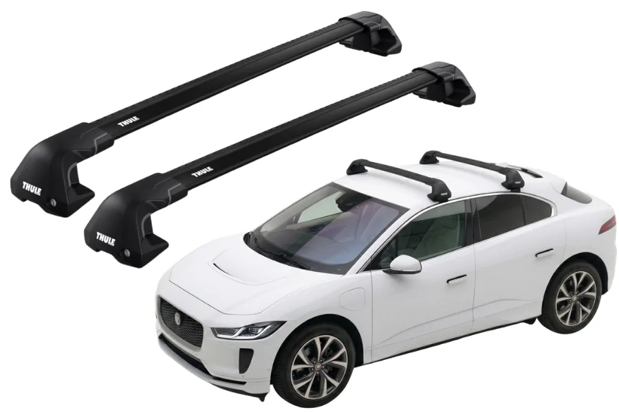 Barras THULE EDGE Flush para autos JAGUAR I-Pace desde 2018 negro