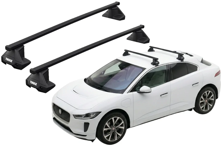 Barras THULE EVO SquareBar para autos JAGUAR I-Pace desde 2018