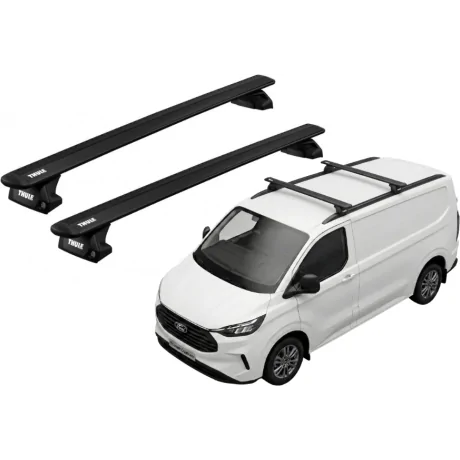 Barras Thule FORD Transit Custom 24- RA / WingBar EVO Black