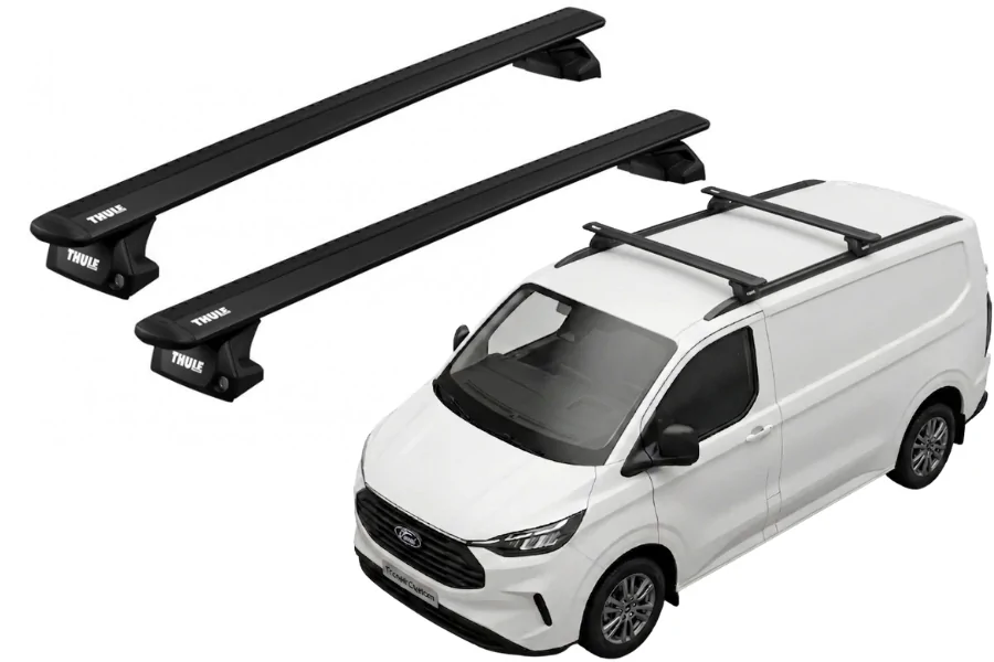 Barras Thule FORD Transit Custom 24- RA / WingBar EVO Black