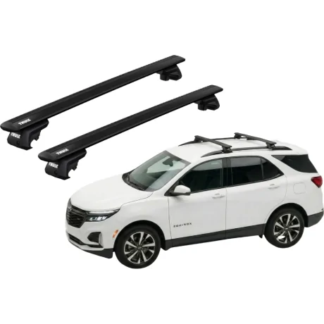 Barras THULE EVO WingBar para autos CHEVROLET Equinox desde 2017-2023 negro