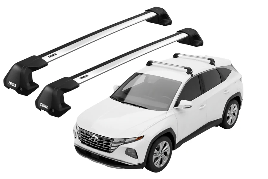 Barras THULE EDGE Flush para autos HYUNDAI Tucson desde 2021