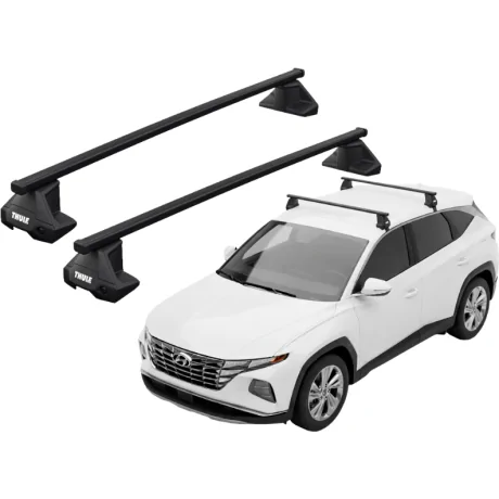 Barras THULE EVO SquareBar para autos HYUNDAI Tucson desde 2021