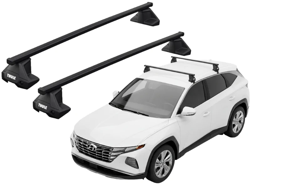 Barras THULE EVO SquareBar para autos HYUNDAI Tucson desde 2021