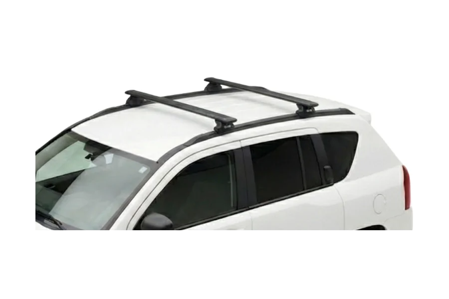 Barras THULE EVO WingBar para autos JEEP Compass 2011 a 2016 negro