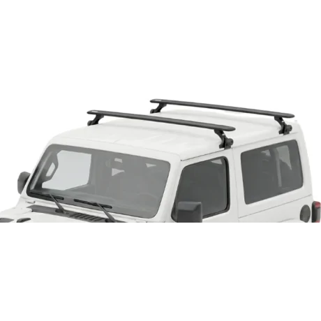Barras THULE de canaletas para autos JEEP Wrangler desde 1986 - 2023 negro