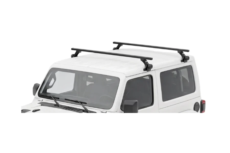 Barras THULE de canaletas para autos JEEP Wrangler desde 1986 - 2023 negro