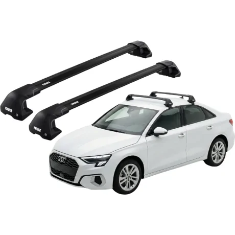 Barras THULE EDGE Flush para autos AUDI A3 desde 2013 negro