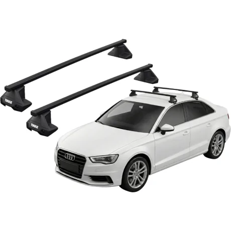 Barras THULE EVO SquareBar para autos AUDI A3 desde 2013