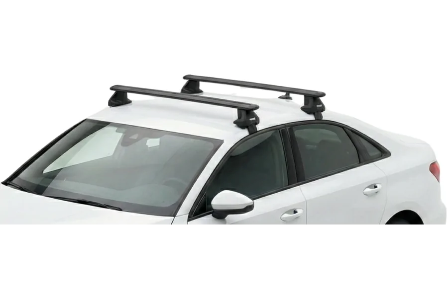 Barras THULE EVO WingBar para autos AUDI A3 desde 2013 negro