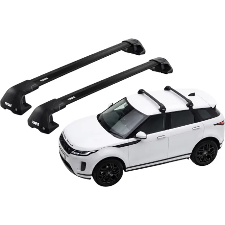 Barras THULE EDGE Flush para autos LAND ROVER Range Rover Evoque desde 2019 negro