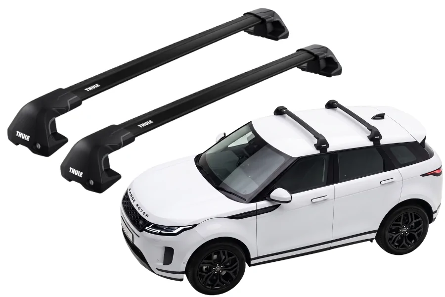 Barras THULE EDGE Flush para autos LAND ROVER Range Rover Evoque desde 2019 negro