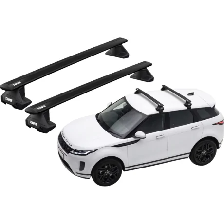 Barras THULE EVO WingBar para autos LAND ROVER Range Rover Evoque desde 2019 negro
