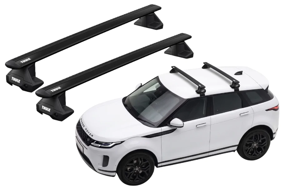 Barras THULE EVO WingBar para autos LAND ROVER Range Rover Evoque desde 2019 negro