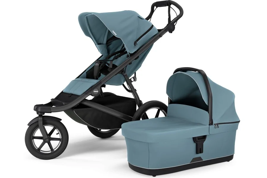 Coche Thule Urban Glide 3 + Bassinet | Mid Blue