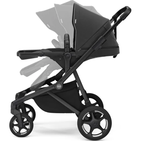 Coche Thule Sleek 2 | Taupe Velado